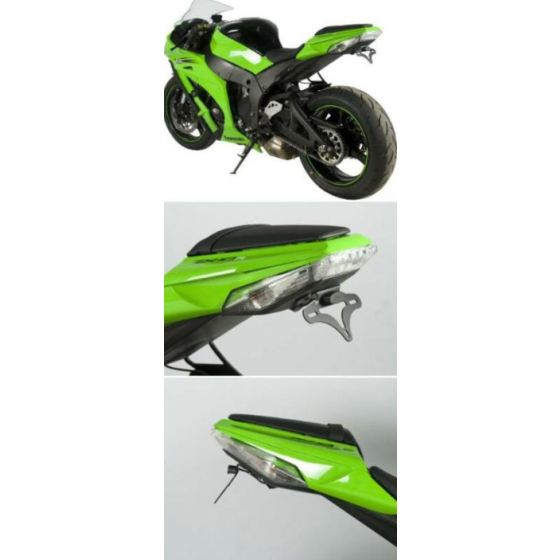 Стойка за номер R&amp;G RACING Licence Plate Holder Kawasaki ZX10R 11-15