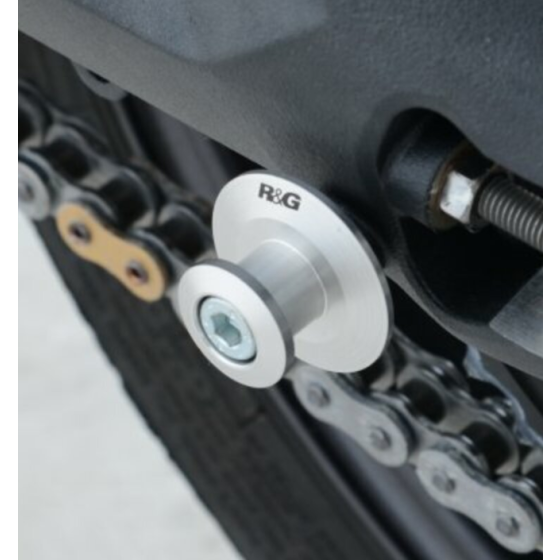 Адаптери за стойка R&amp;G RACING M10 Silver Bobbins Triumph Tiger 800 XRX 15-17