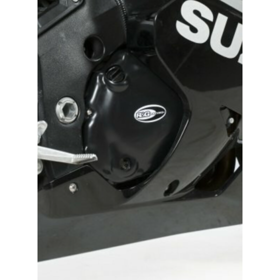Протектор за двигател R&amp;G RACING Right Crankcase Protection Cover Black Suzuki GSX-R750 04-05