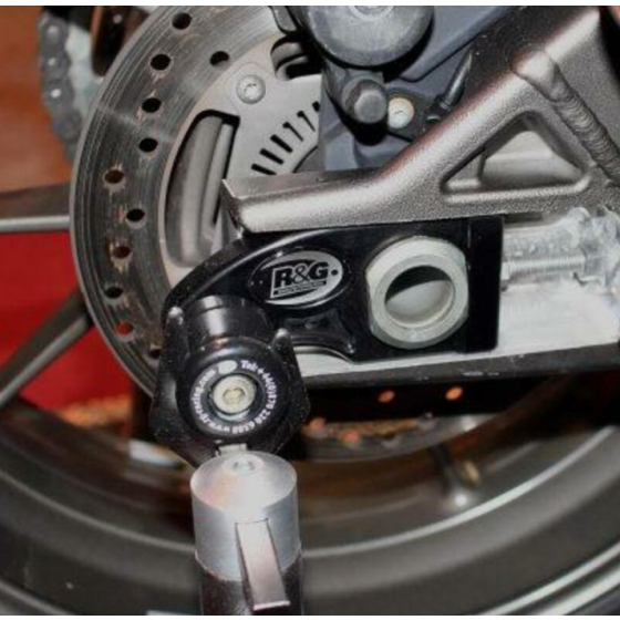 Адаптери за стойка R&amp;G RACING Stand Bobbins /w Mounting Plate Black BMW S1000R/RR 10-26