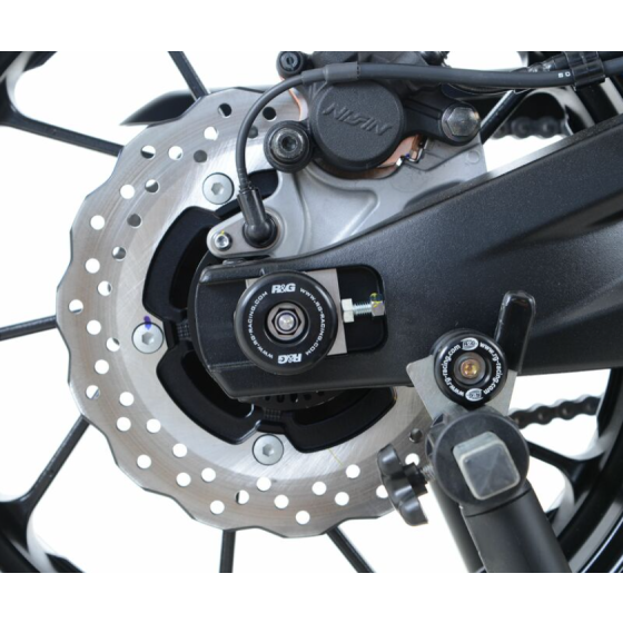 Краш тапи за ост R&amp;G RACING Swingwarm Protection Black Yamaha Tracer 700 16-20