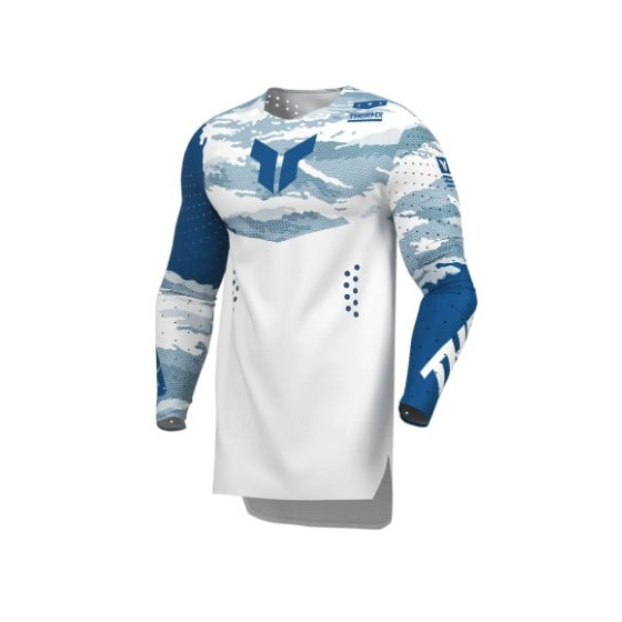 Мотокрос джърси THOR SPORTMODE RECON WH/BLUE