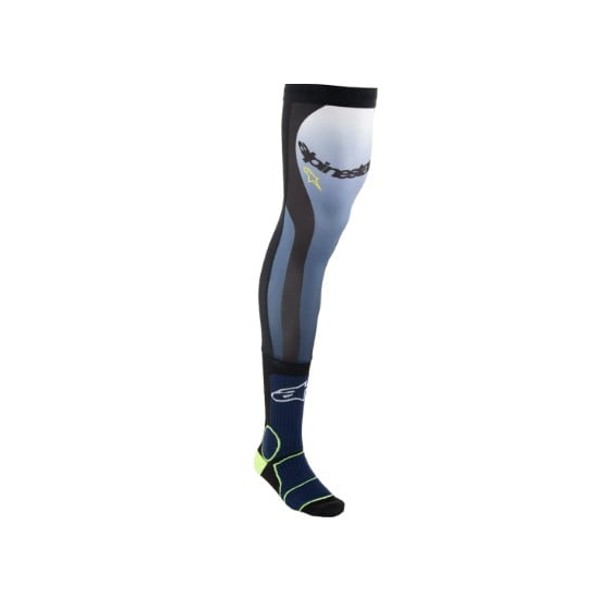 Мотокрос чорапи ALPINESTARS KNEE BRACE NAV/YL