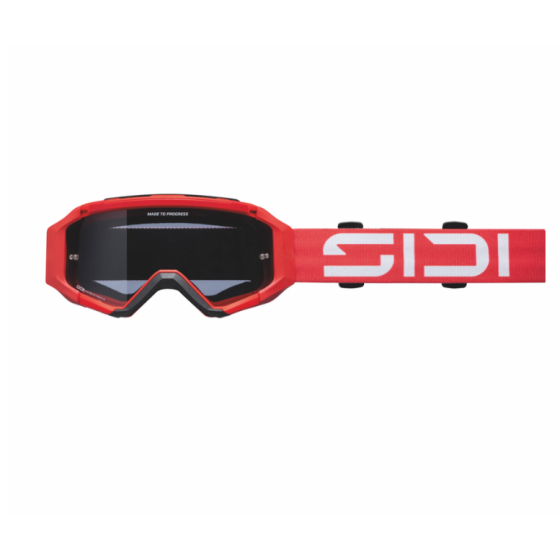 Мотокрос очила SIDI Gravix Red Black Grey/Smoke Visor