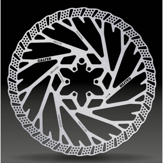 Вело спирачен диск GALFER BIKE DISC SHARK Ø223X2.0MM Brake Disc