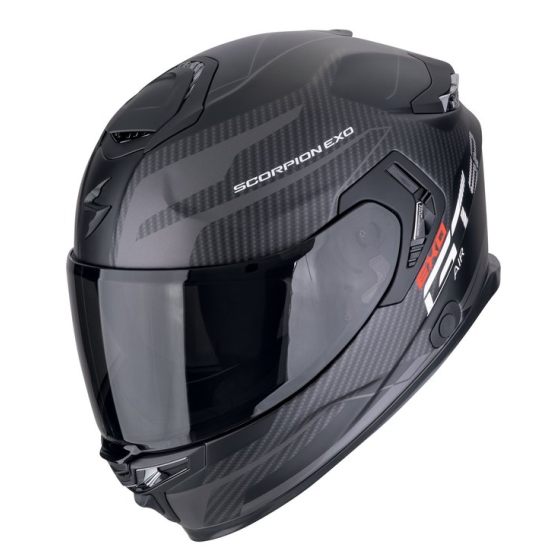 Каска SCORPION EXO-GT SP Air Flex Mattblack Silver