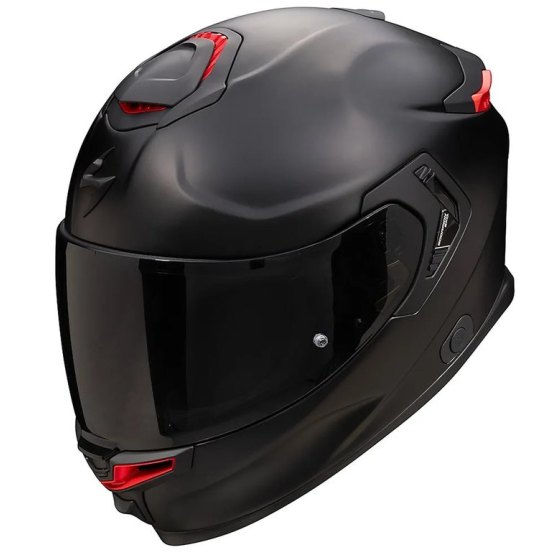 Каска SCORPION EXO-GT SP Air Solid Matt Black/Red