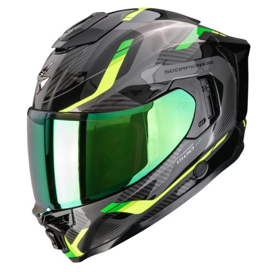 Каска SCORPION EXO-1500 AIR SLEEK Black-Green