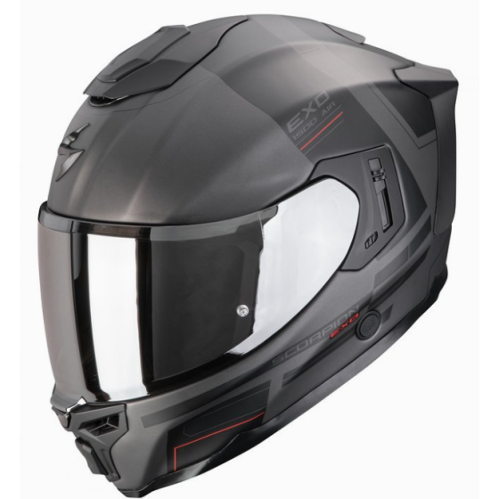 Каска SCORPION EXO-1500 AIR DUAL Matt Silver-Black