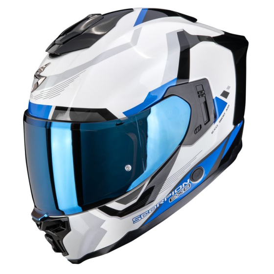 Каска SCORPION EXO-1500 AIR ARENA White-Blue