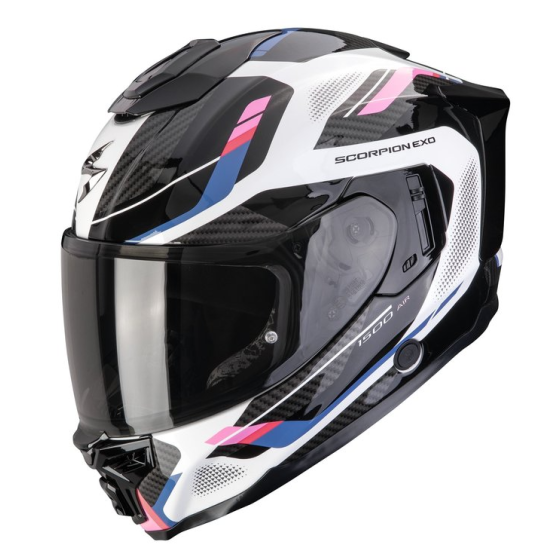 Каска SCORPION EXO-1500 AIR SLEEK white-Black-Pink