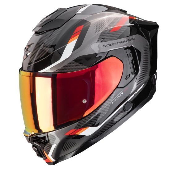 Каска SCORPION EXO-1500 AIR SLEEK Black-Red