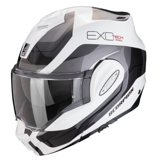 Модуларна каска SCORPION Exo-Tech Evo Pro Commuta WH/RD