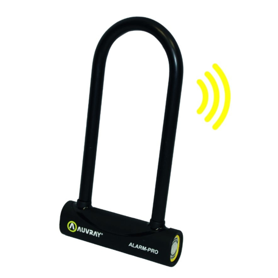 Заключващо устройство AUVRAY U ALARM PRO 98X250