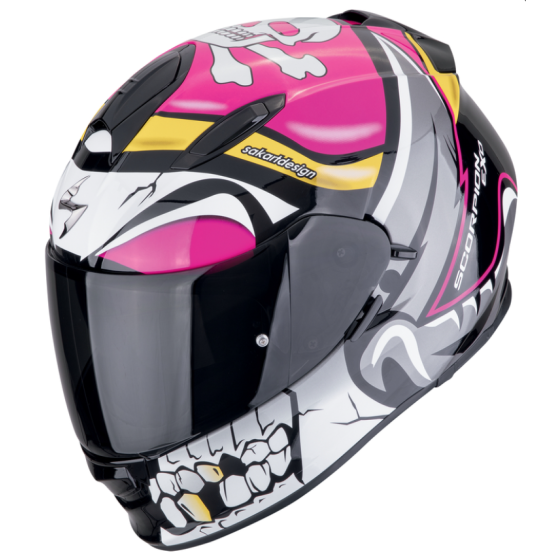 Каска SCORPION EXO-491 PIRATE Pink