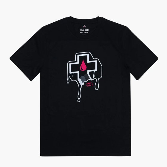 Тениска MUC-OFF MOUNTAIN CROSS BITE BLACK