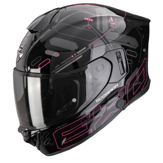 Каска SCORPION EXO-530 AIR FOND Black-Pink
