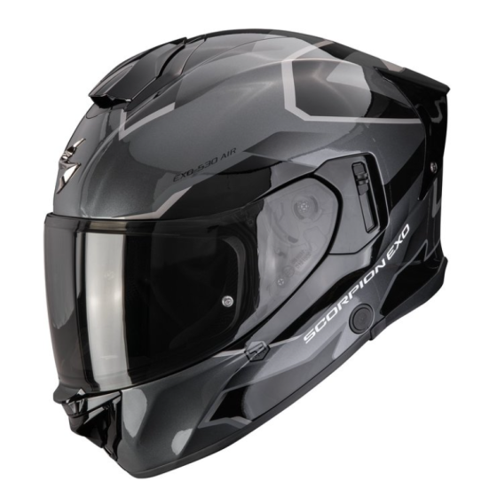 Каска SCORPION EXO-530 AIR CLIP Silver-Black