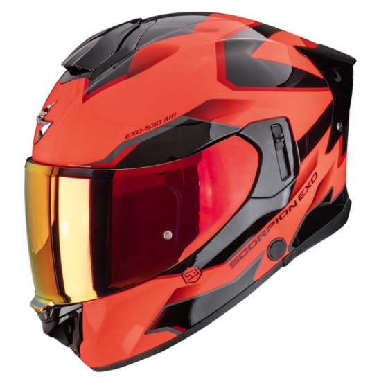 Каска SCORPION EXO-530 AIR CLIP Red-Black