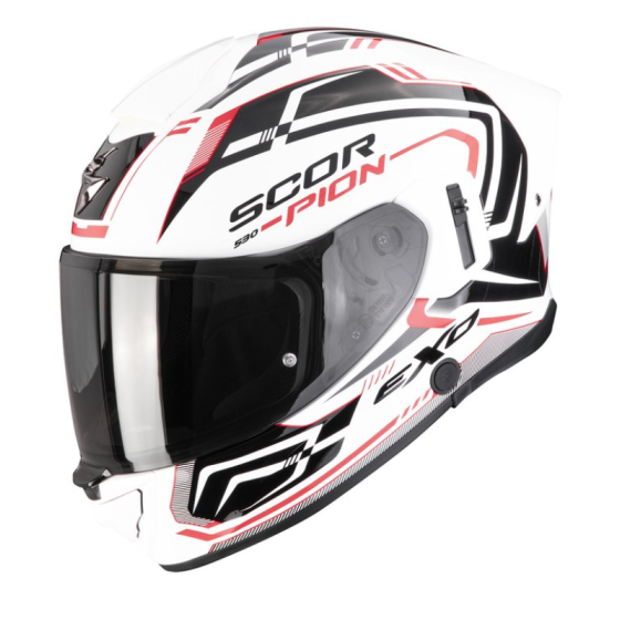 Каска SCORPION EXO-530 AIR SLOPE White-Black-Red