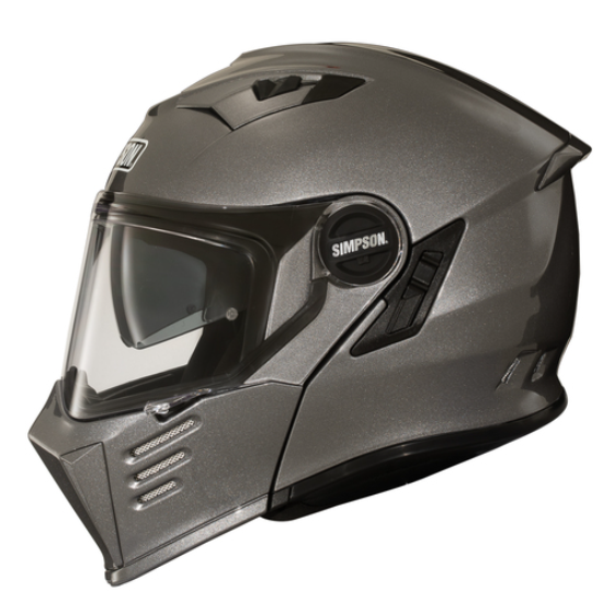 Каска SIMPSON Darksome 06 SOLID GUNMETAL