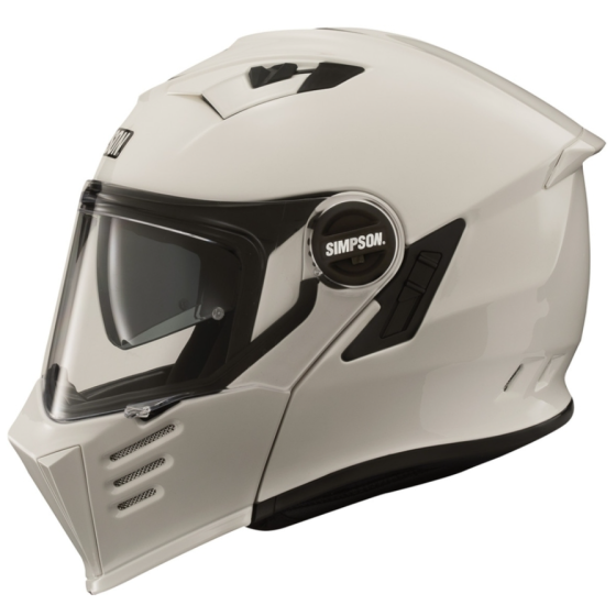Каска SIMPSON Darksome 06 SOLID WHITE