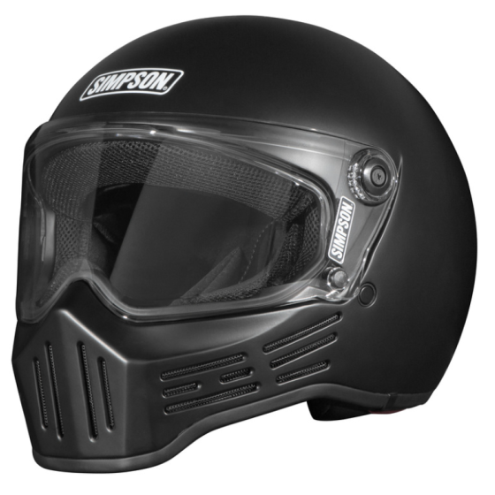 Каска SIMPSON M30 Matt Black