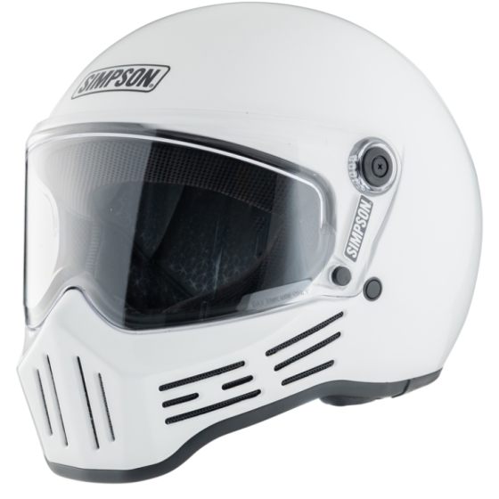 Каска SIMPSON M30 Matt White