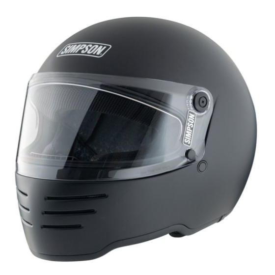 Каска SIMPSON M62 Solid Matt Black