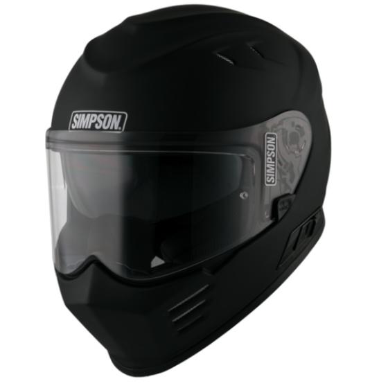 Каска SIMPSON Venom 06 Solid Matt Black