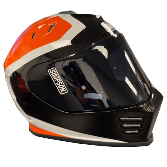Каска SIMPSON Venom Milwaukee Orange