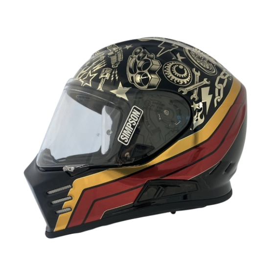Каска SIMPSON Venom Milwaukee Orange