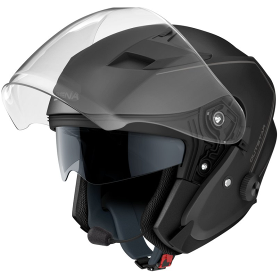 Каска SENA Outstar 2 2206 Matt Black