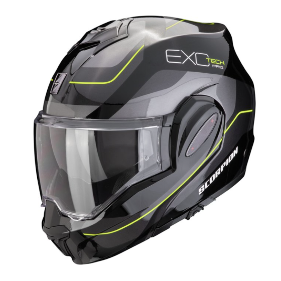 Модуларна каска SCORPION Exo-Tech Evo FURIO BLACK/RED