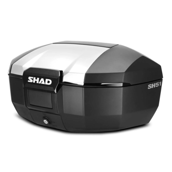 Мото куфар SHAD SH51 ALUMINIUM