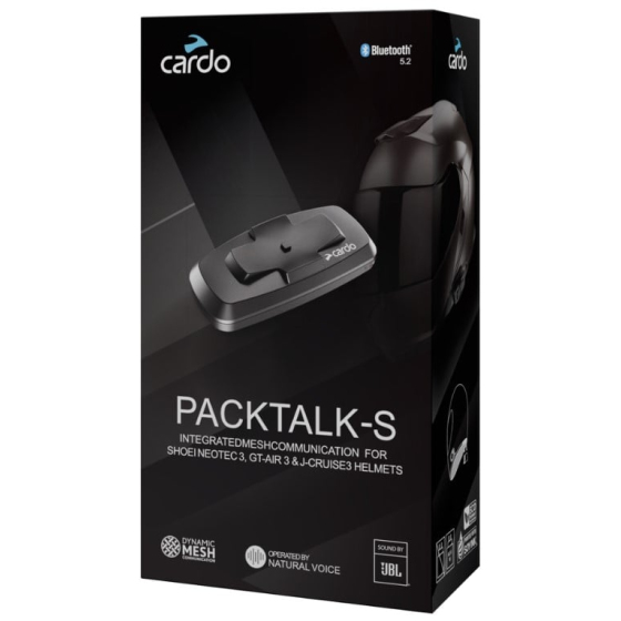 Интерком за мотоциклет CARDO Shoei Packtalk-S Single
