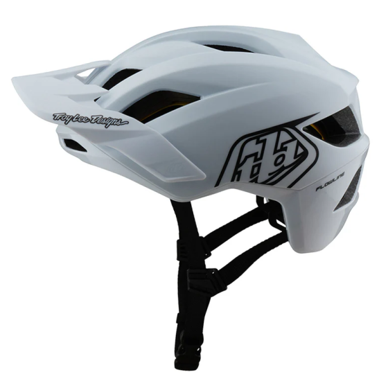 Вело каска Troy Lee Designs Flowline Helmet MIPS Point White / Black