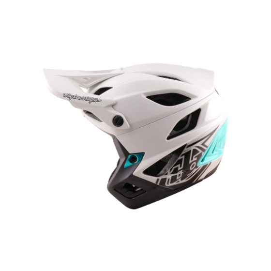 Вело каска Troy Lee Designs Stage Stunt Helmet MIPS Drone Pumice / Real Teal