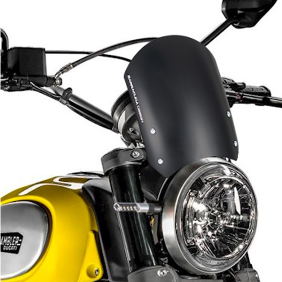 Слюда BARRACUDA CLASSIC BLACK Ducati Scrambler (2014- 2021)