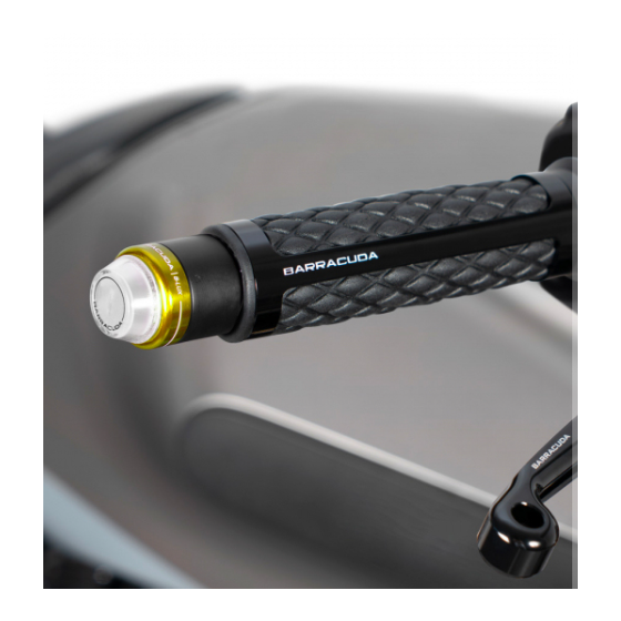 LED мото мигачи BARRACUDA B-LED KIT GOLD