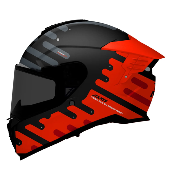 Каска AXXIS HAWK EVO SV FRESHPAINT B5 MATT