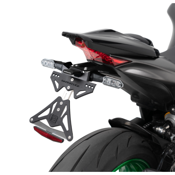 Стойка за номер за оригинални мигачи BARRACUDA Kawasaki Z1100 2026