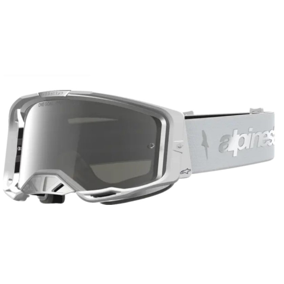 Мотокрос очила ALPINESTARS VISION 8 AMBER WHT SILVER MIRROR-SILVER