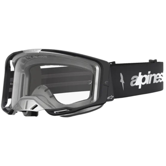 Мотокрос очила ALPINESTARS VISION 8 AMBER BLK/SIL/CLR