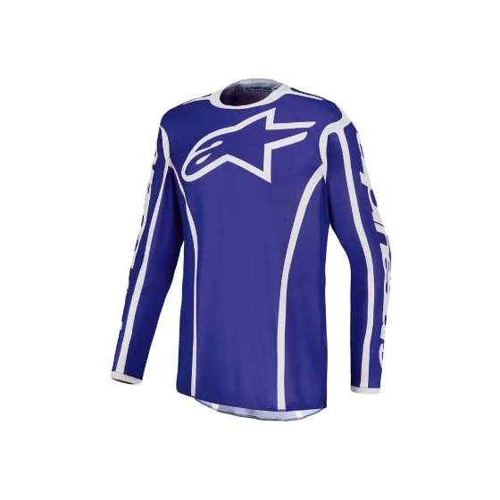 Мотокрос джърси Alpinestars FLUID APEX V2 BLUE/WHITE