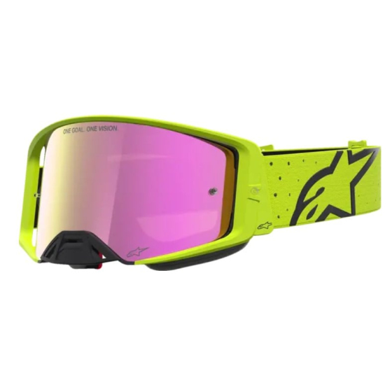 Мотокрос очила ALPINESTARS SUPERTECH VESTA YEL FLUO BLK MIRROR-RED