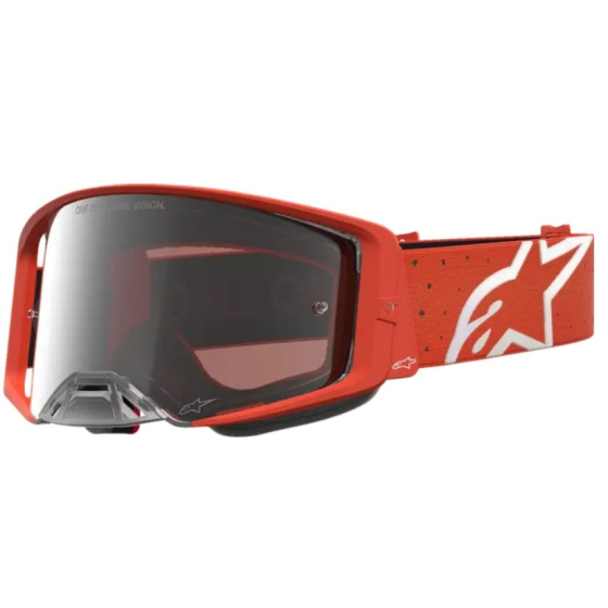 Мотокрос очила ALPINESTARS SUPERTECH VESTA ORG SILVER MIRROR-SILVER