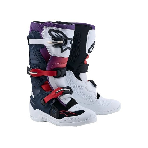 Детски мотокрос ботуши Alpinestars TECH 7S DK BL/WHT/BLK
