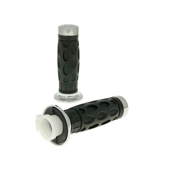 Комплект ръкохватки с масур 101 OCTANE chrome BT17295