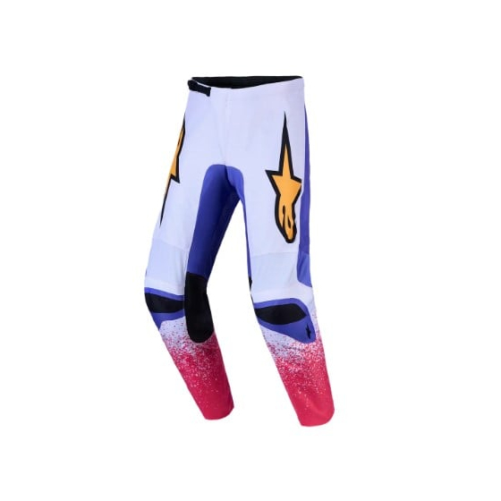 Мотокрос брич ALPINESTARS Fluid DRAG LIL/BLU/GLD